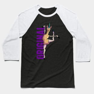 Llamacorn Baseball T-Shirt